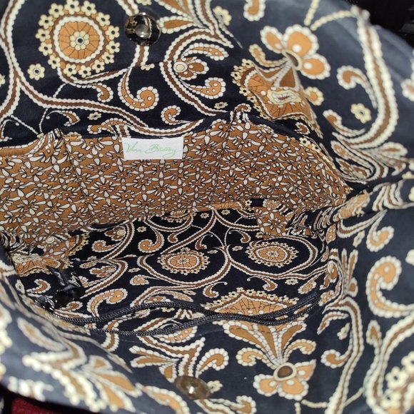 Retired Vera Bradley Caffe Latte Shoulder Bag - Picture 4 of 4